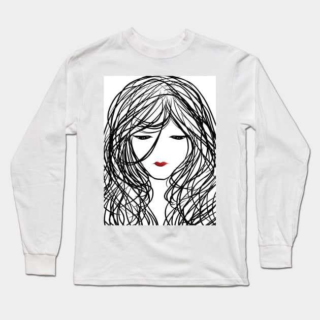 Snow White Long Sleeve T-Shirt by AyitsJay